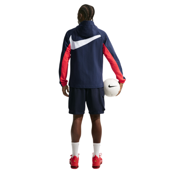 Nike England AWF Soccer Woven Jacket Obsidian