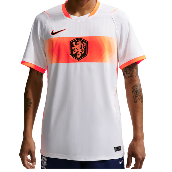 Nike Netherlands 2026 Stadium Away White/Hyper Crimson