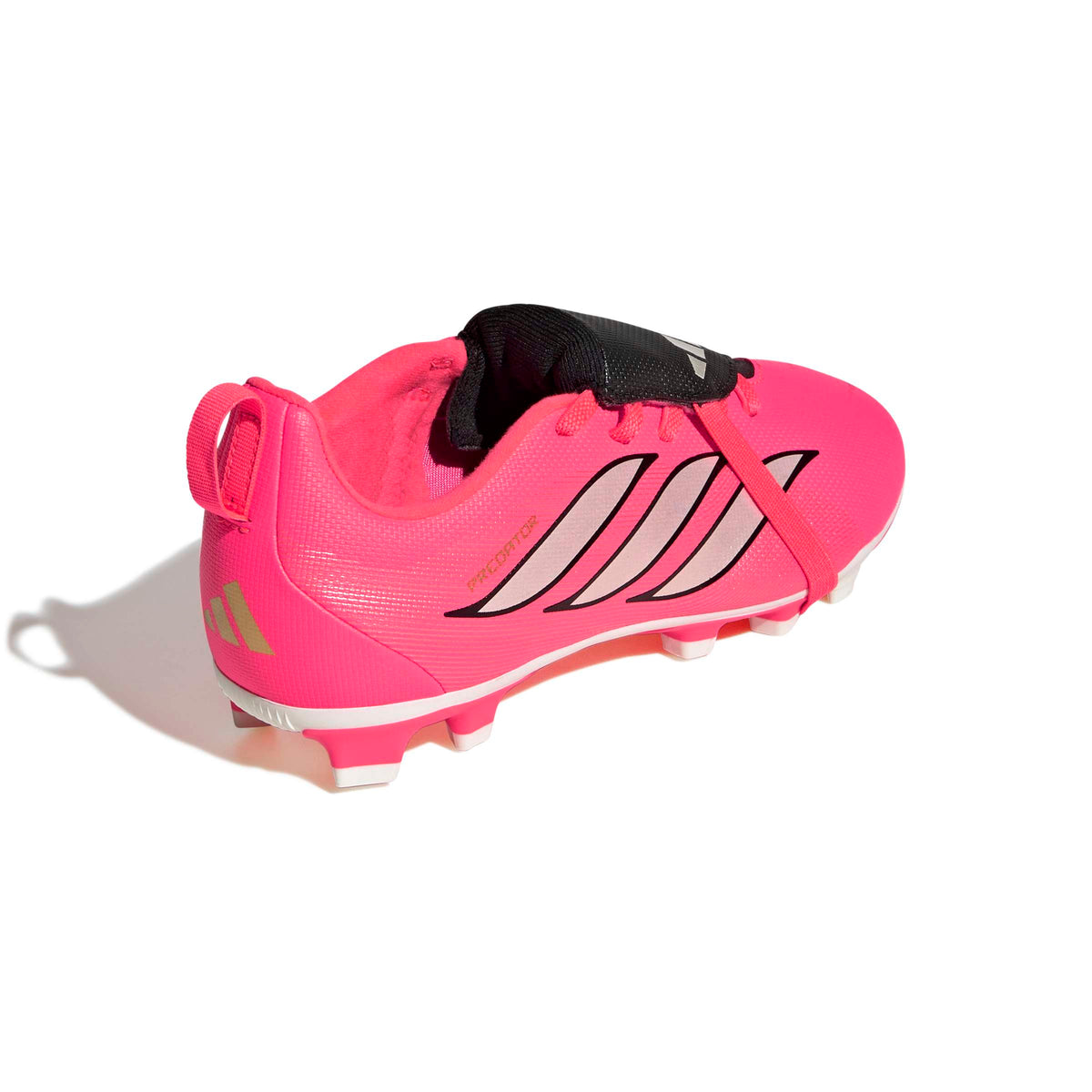 Adidas Predator Club Fold-Over Tongue Firm-Ground/Multi-Ground Boots Kids Solar Turbo