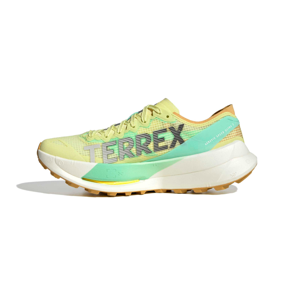 Adidas Terrex Agravic Speed Ultra 2 Trail Running Shoes Frozen Lemon