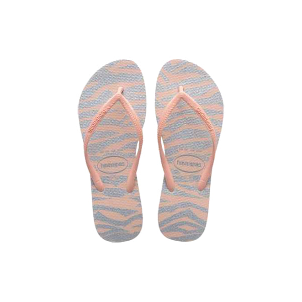 Havaianas Slim Animals Glitter Rose