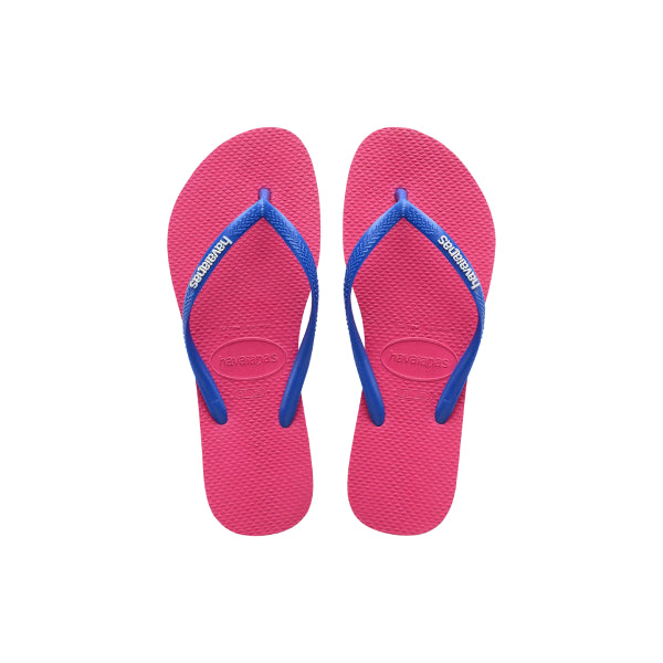 Havaianas Slim Logo Pink Eletric