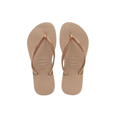 Havaianas rosa gold top