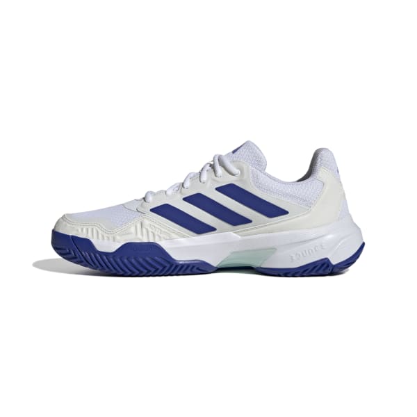 Adidas CourtJam Control 3 Tennis Cloud White / Lucid Blue