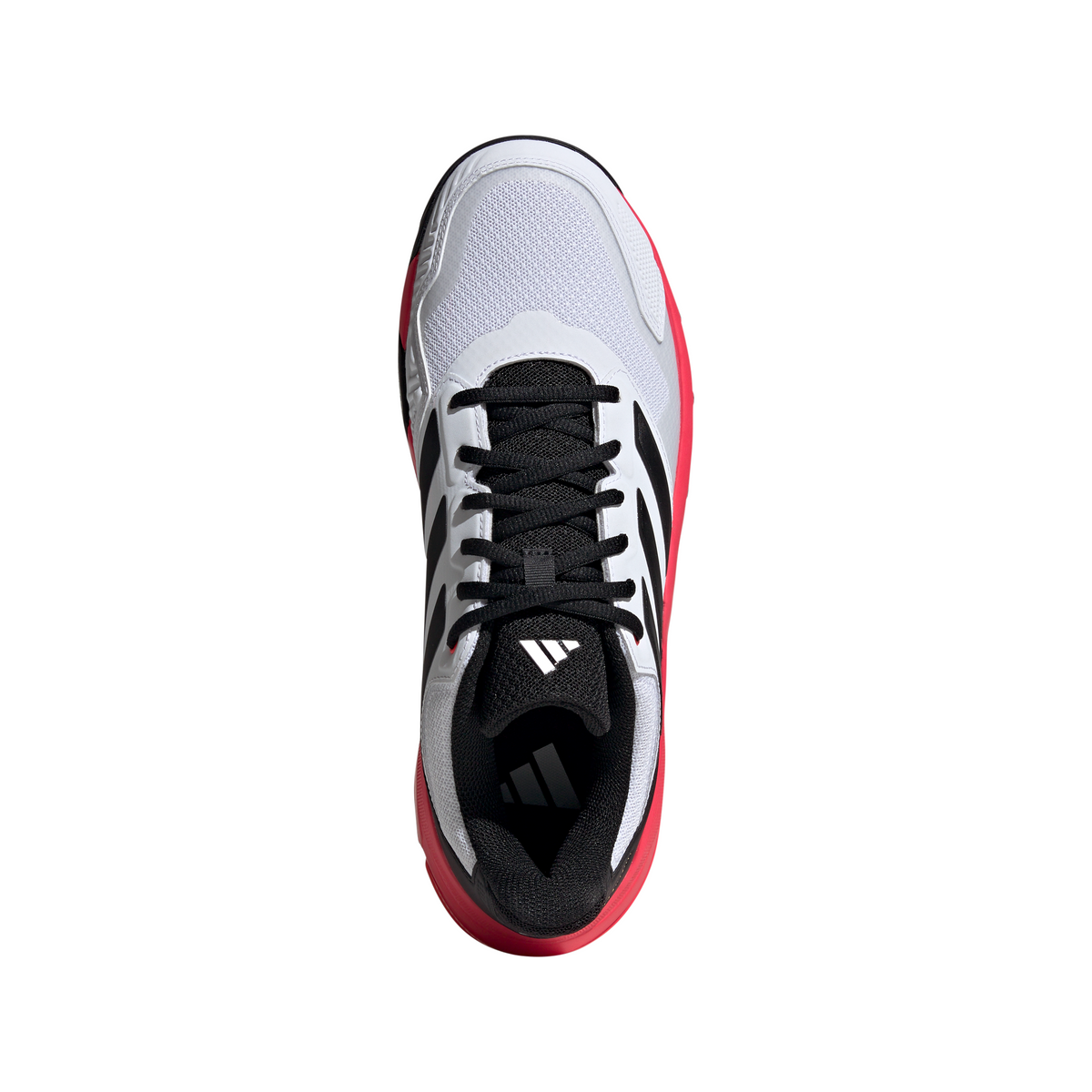 Adidas Courtjam Control 3 Tennis Cloud White / Core Black / Lucid Red