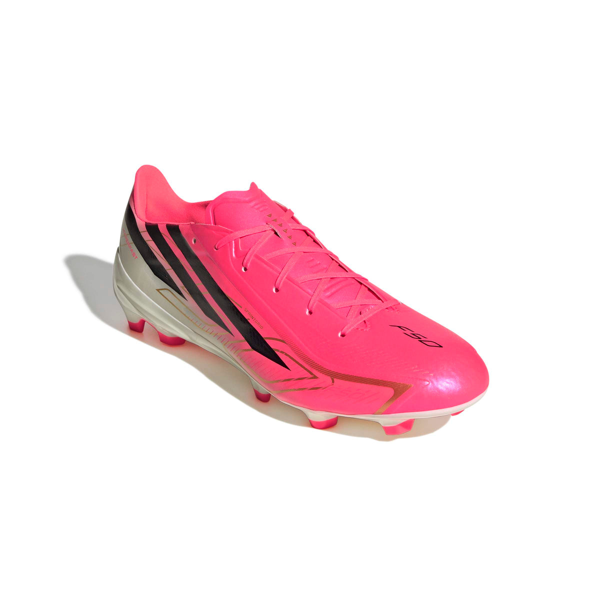 Adidas F50 Hyperfast League Firm Ground Football Boots Solar Turbo