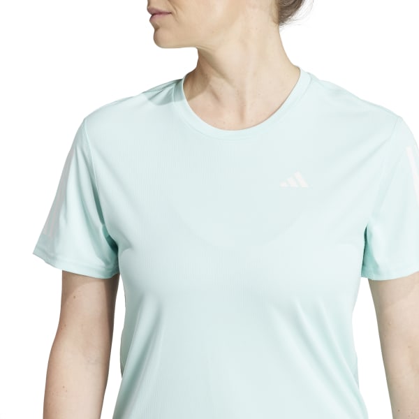 Adidas Own the Run T-Shirt Turquoise