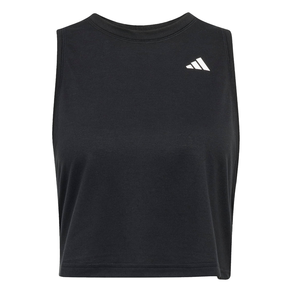 Adidas Train Essentials Boxy Workout Tank Top Black - SportSA