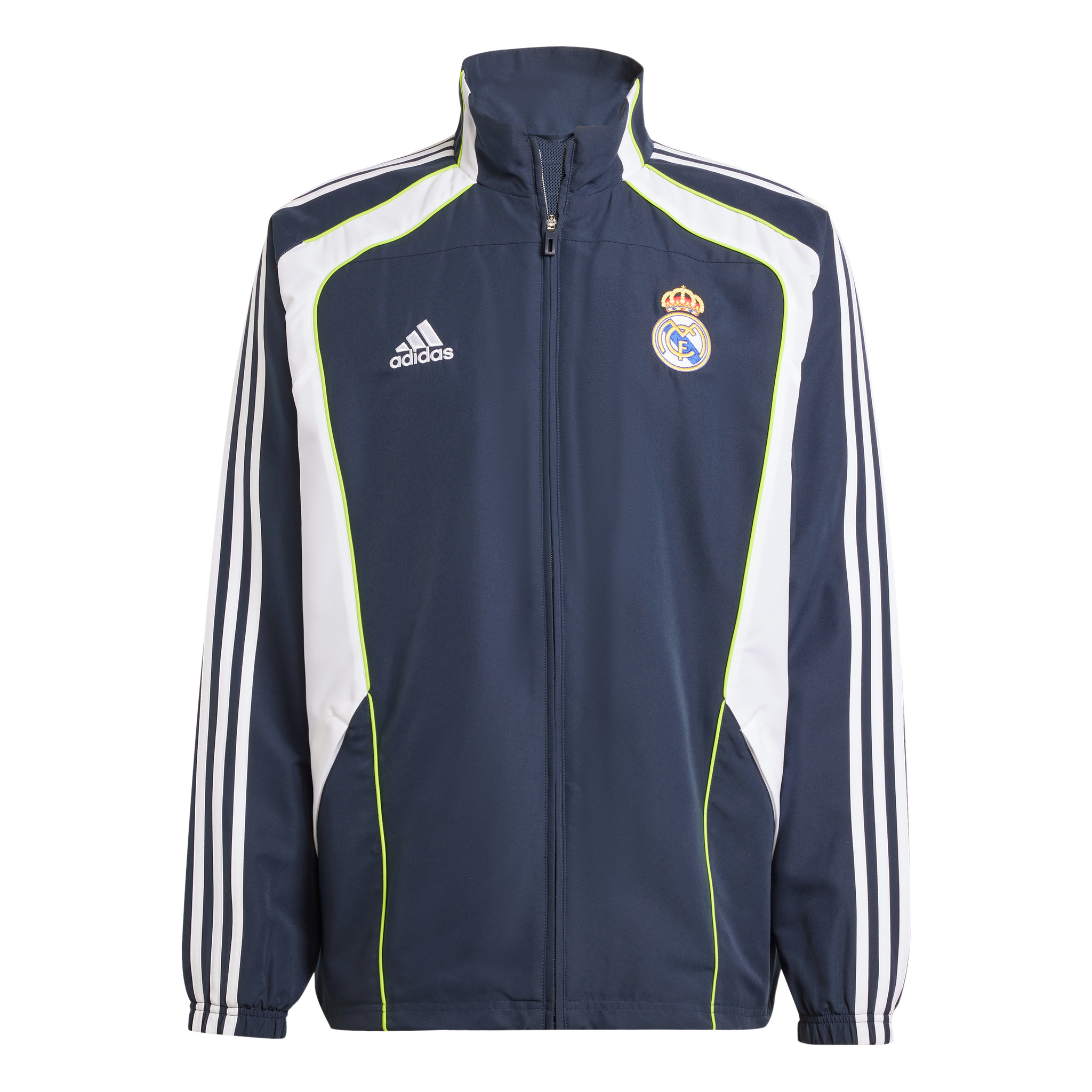 Adidas Real Madrid Track Top Navy - SportSA Adidas Real Madrid Track Top Navy - SportSA