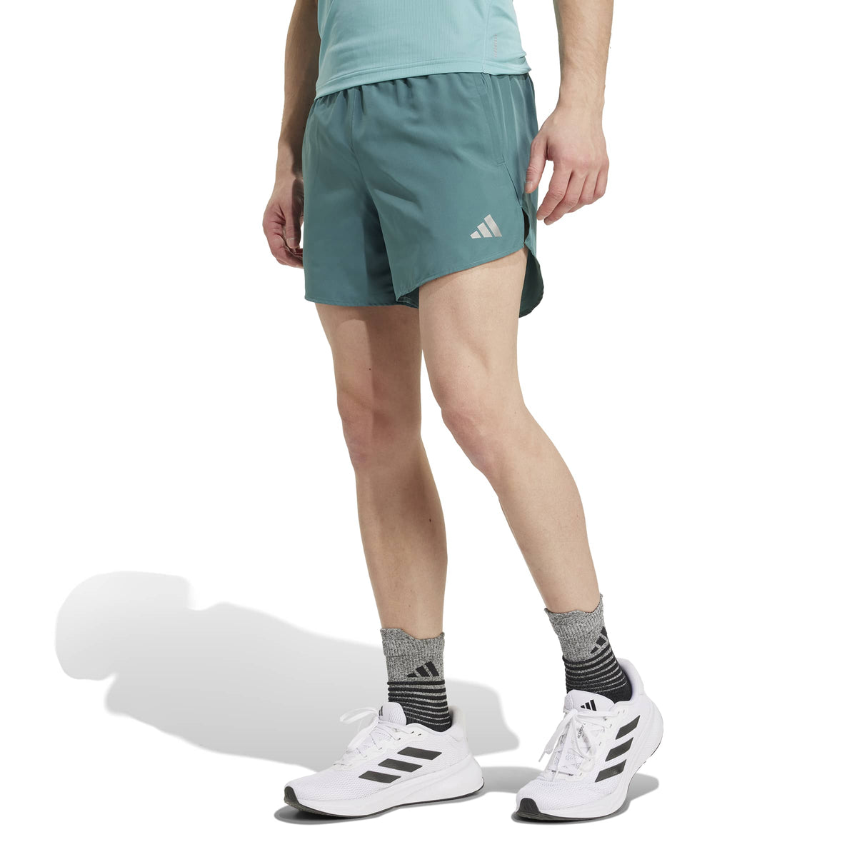 Adidas Run It Shorts Preloved Teal