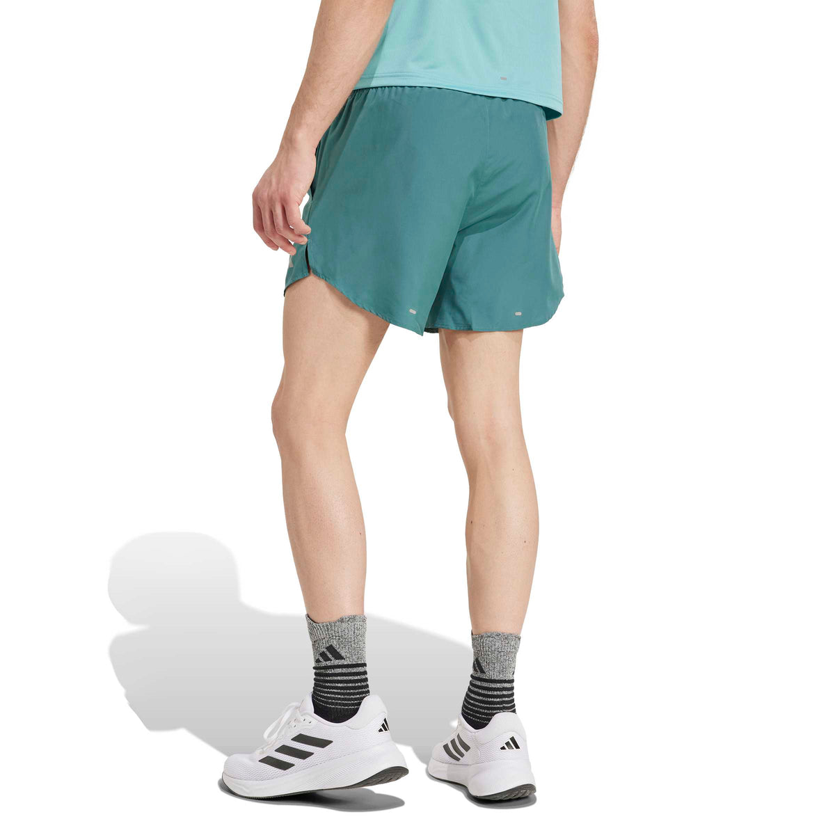 Adidas Run It Shorts Preloved Teal