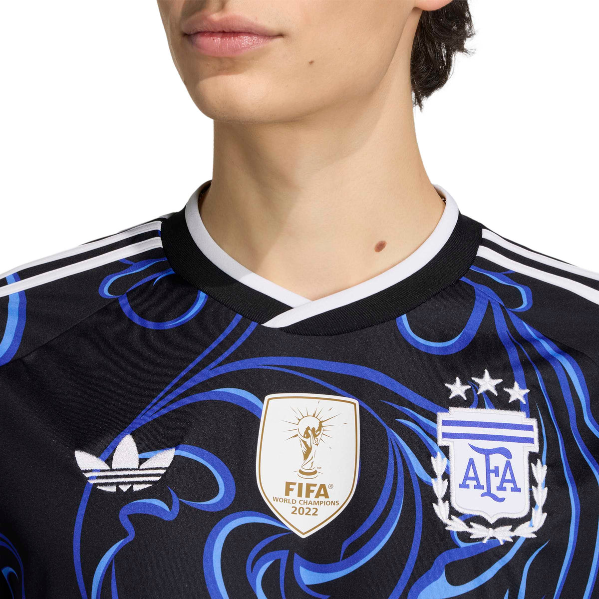 Adidas Argentina 26 Away Jersey Black / Lucid Blue