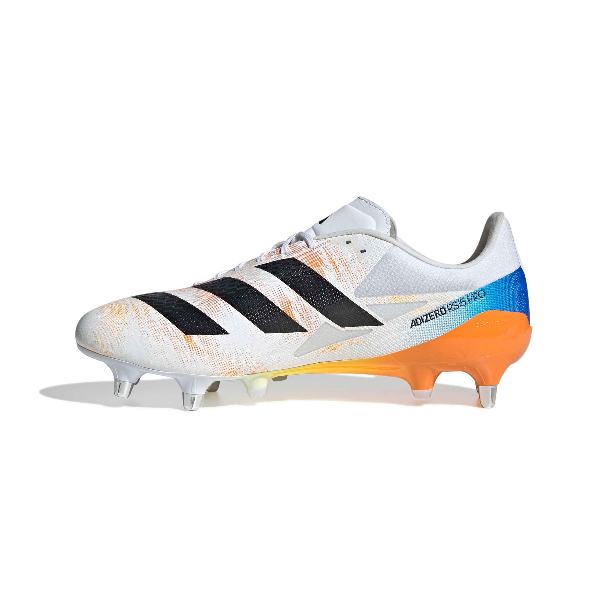 Adidas Adizero RS15 Pro Soft Ground Rugby Boots White - SportSA
