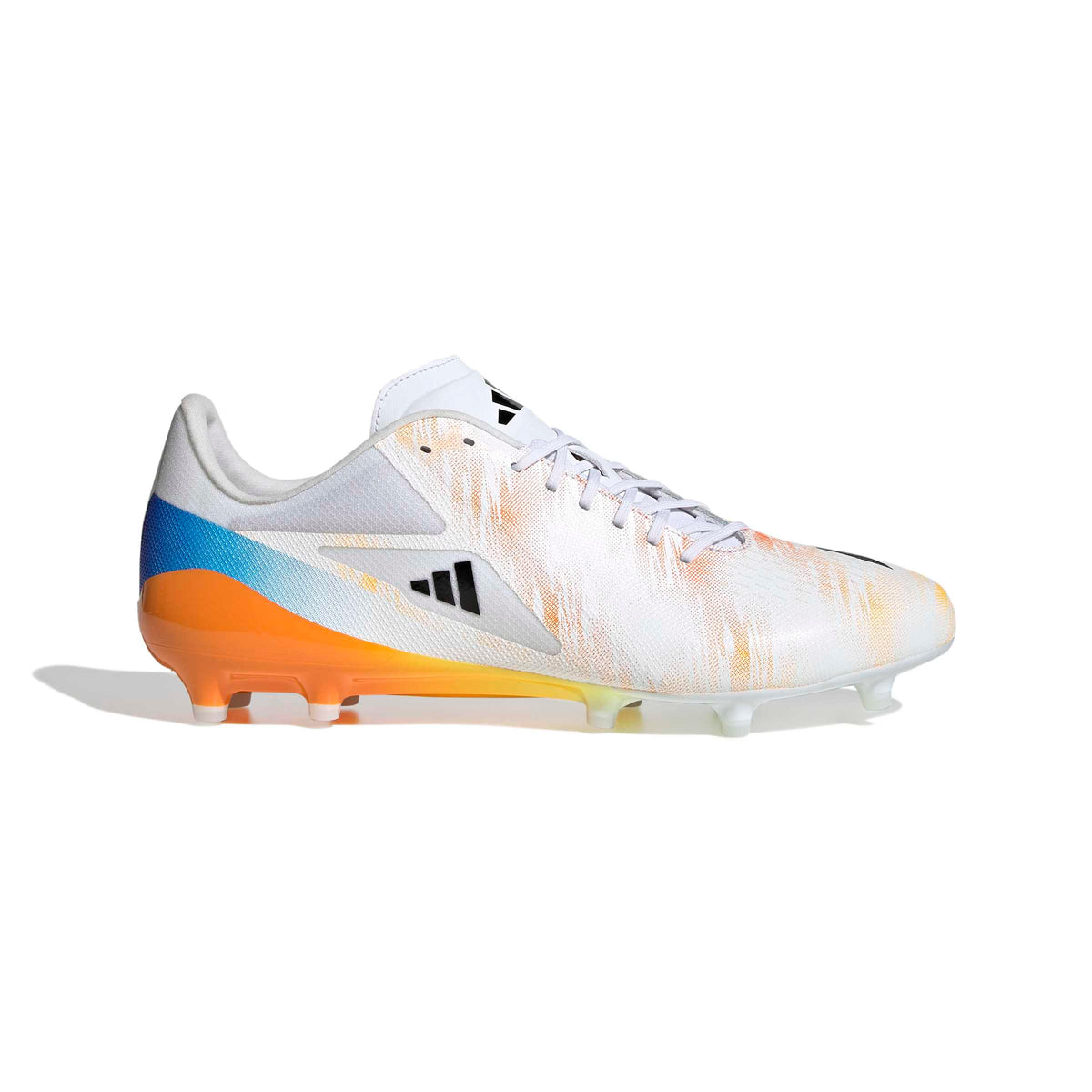 Adidas Adizero RS15 Pro Firm Ground Rugby Boots Cloud White