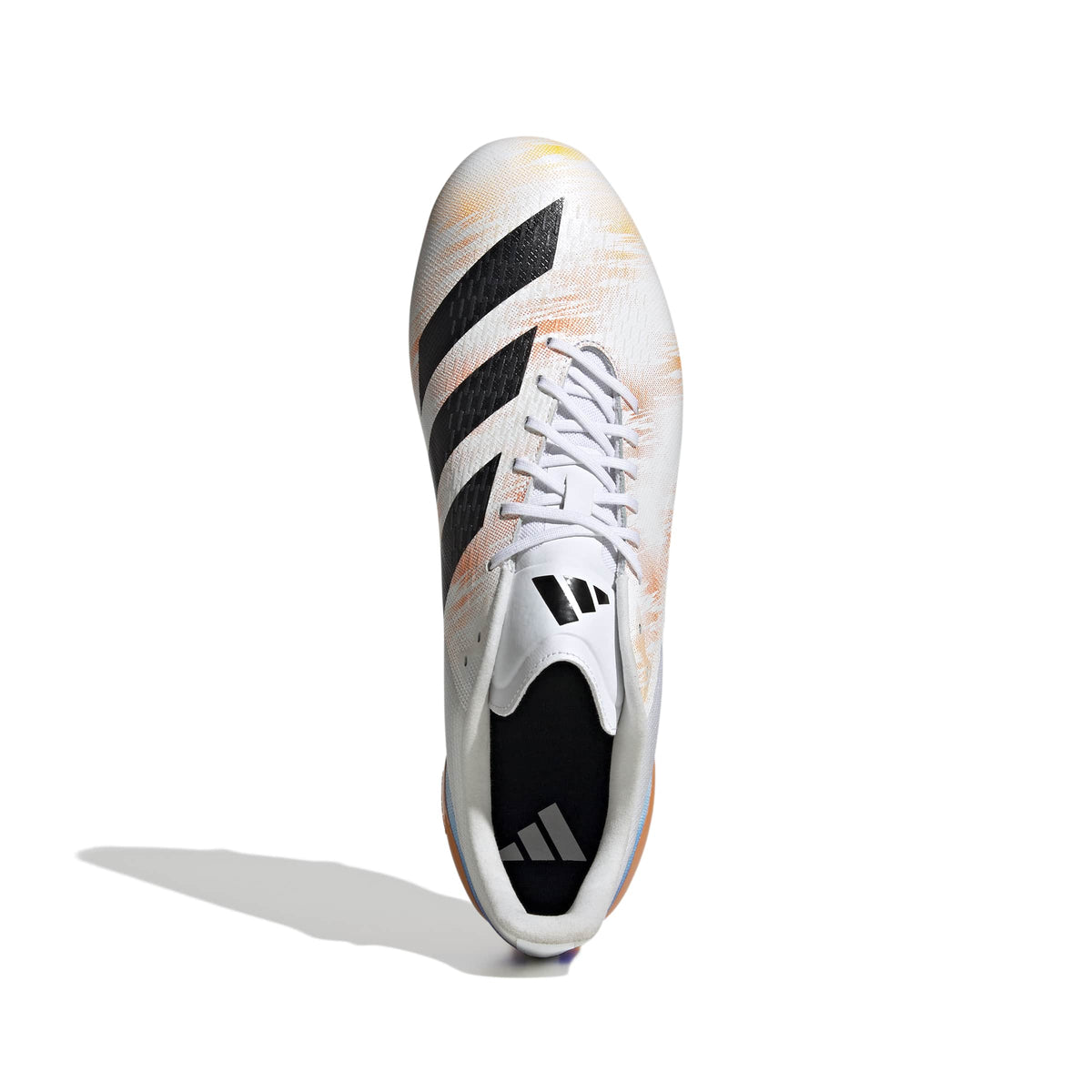 Adidas Adizero RS15 Pro Firm Ground Rugby Boots Cloud White
