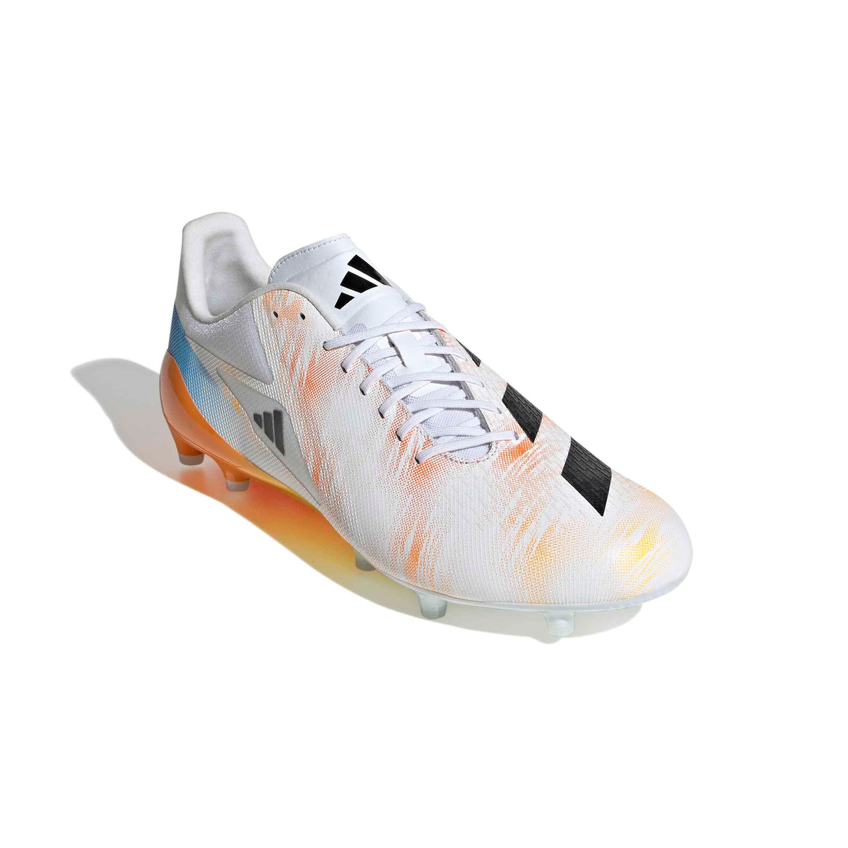 Adidas Adizero RS15 Pro Firm Ground Rugby Boots Cloud White