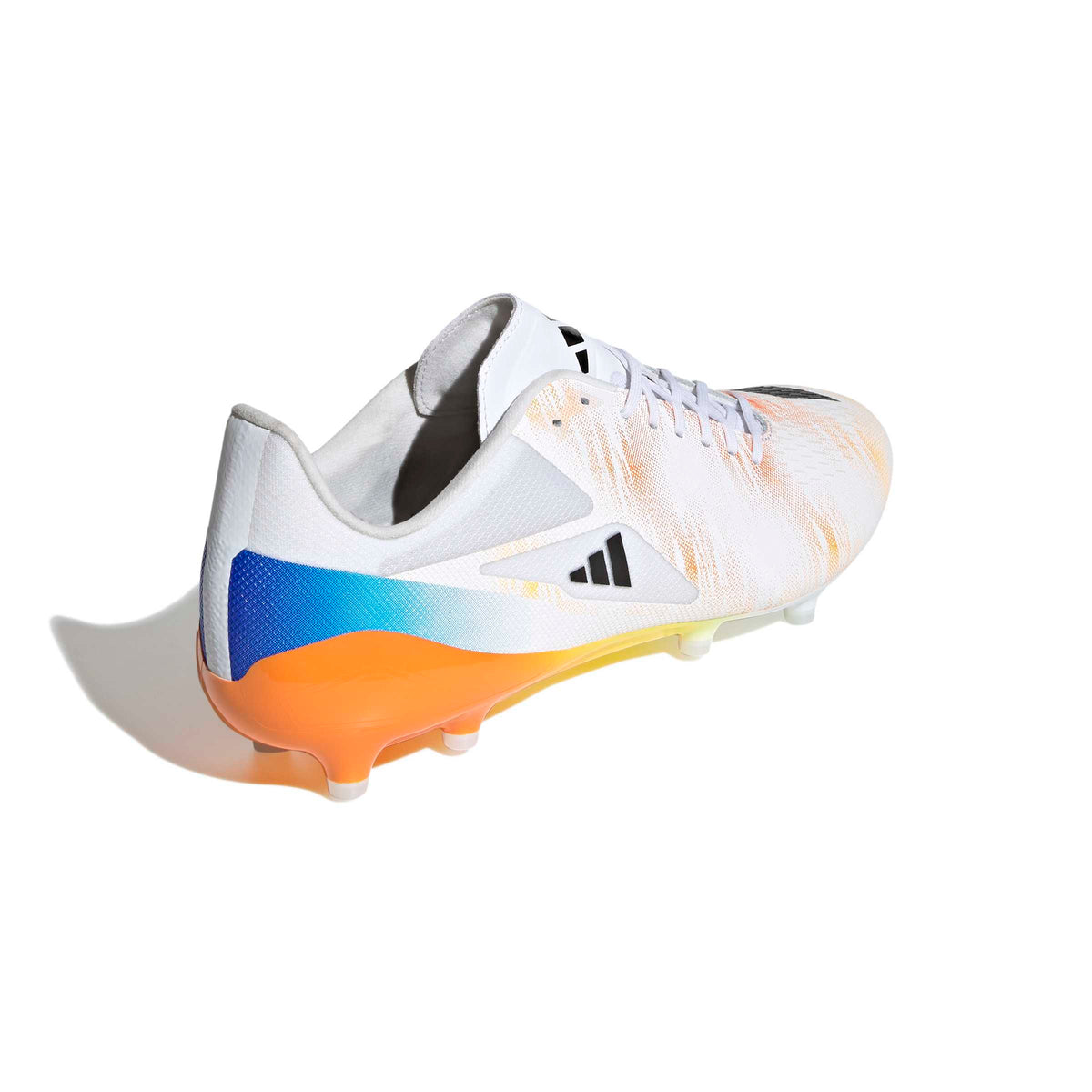 Adidas Adizero RS15 Pro Firm Ground Rugby Boots Cloud White