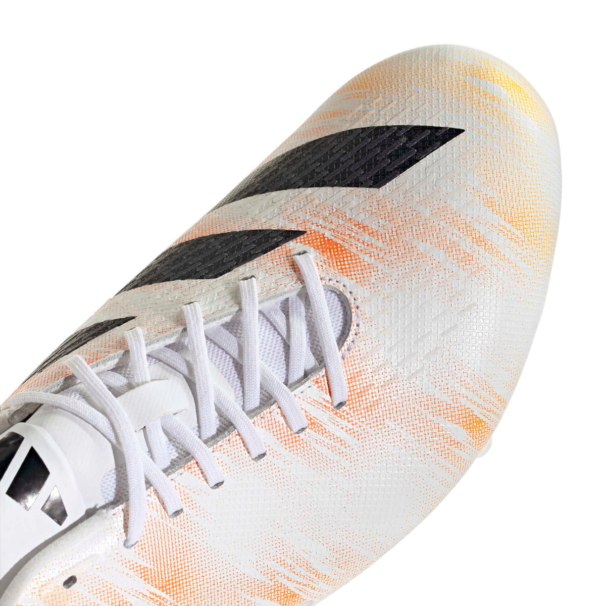 Adidas Adizero RS15 Pro Firm Ground Rugby Boots Cloud White