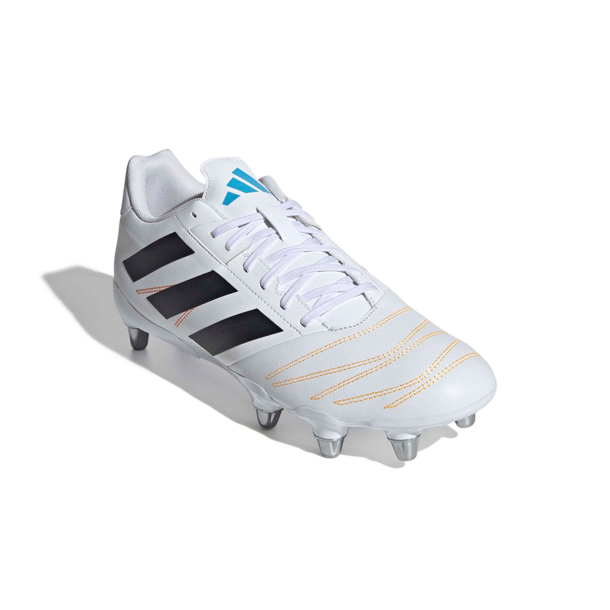 Adidas Kakari Elite Soft Ground Rugby Boots Cloud White