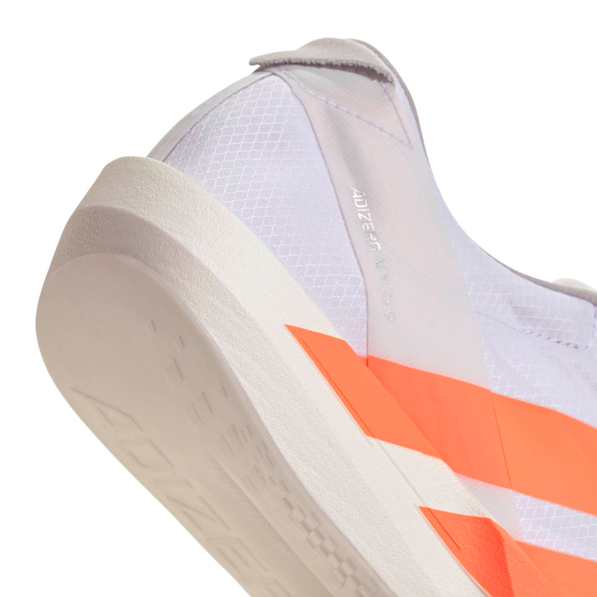 Adidas Adizero Adios 9 Cloud White/ Lucid Orange - SportSA