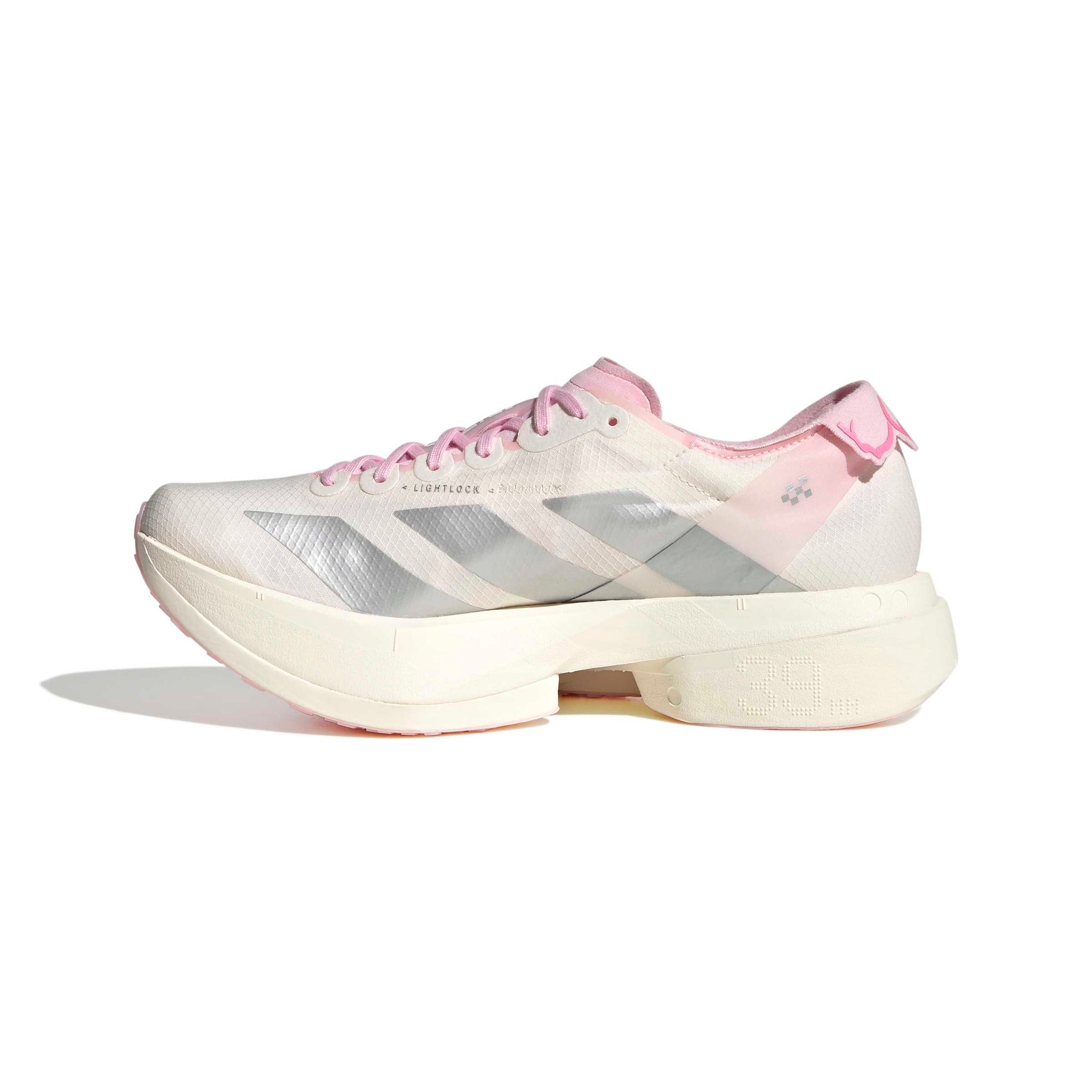 Adidas Adizero Adios Pro 4 Core White / Silver Metallic - SportSA