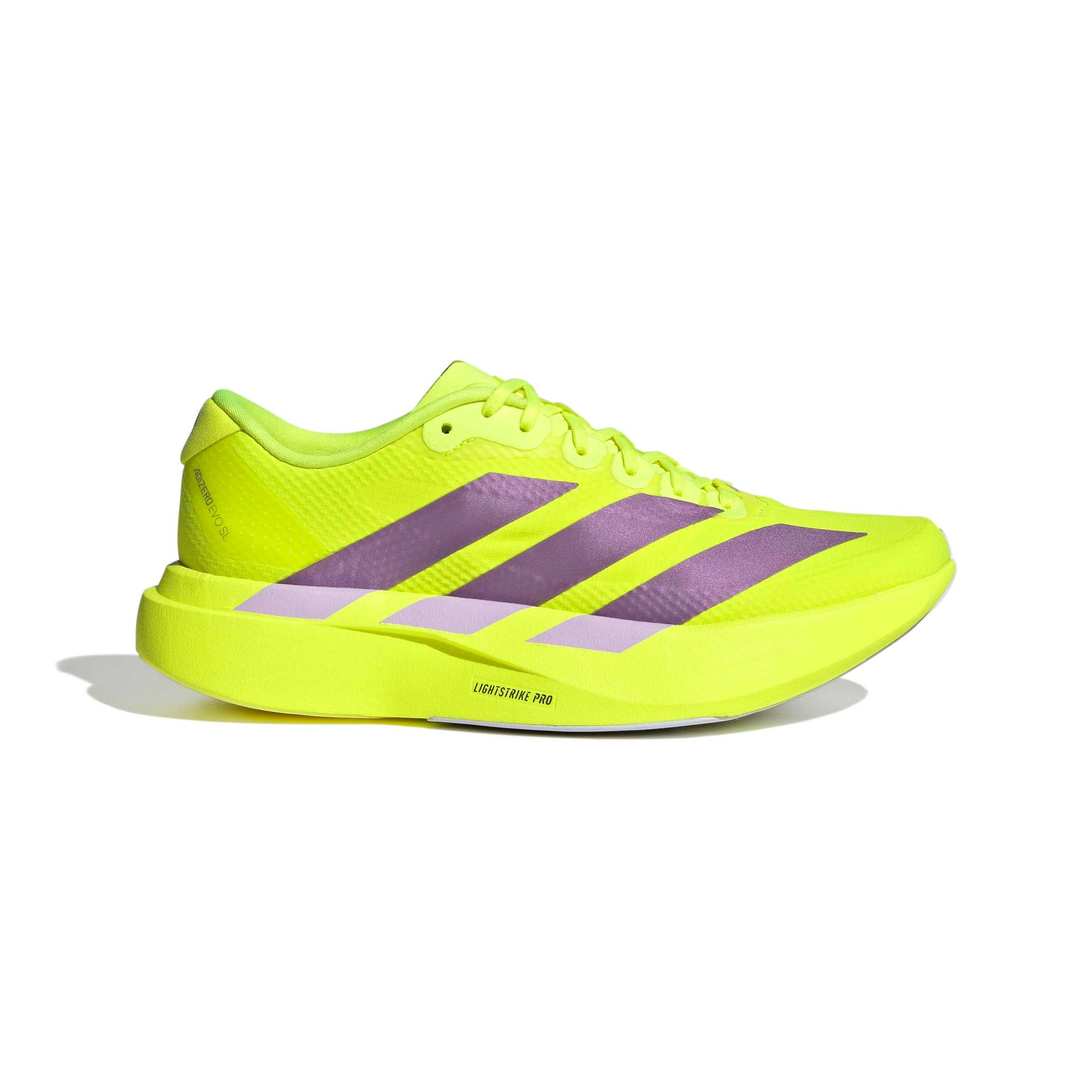 Adidas Adizero EVO SL Woven Green / Aurora Plum - SportSA