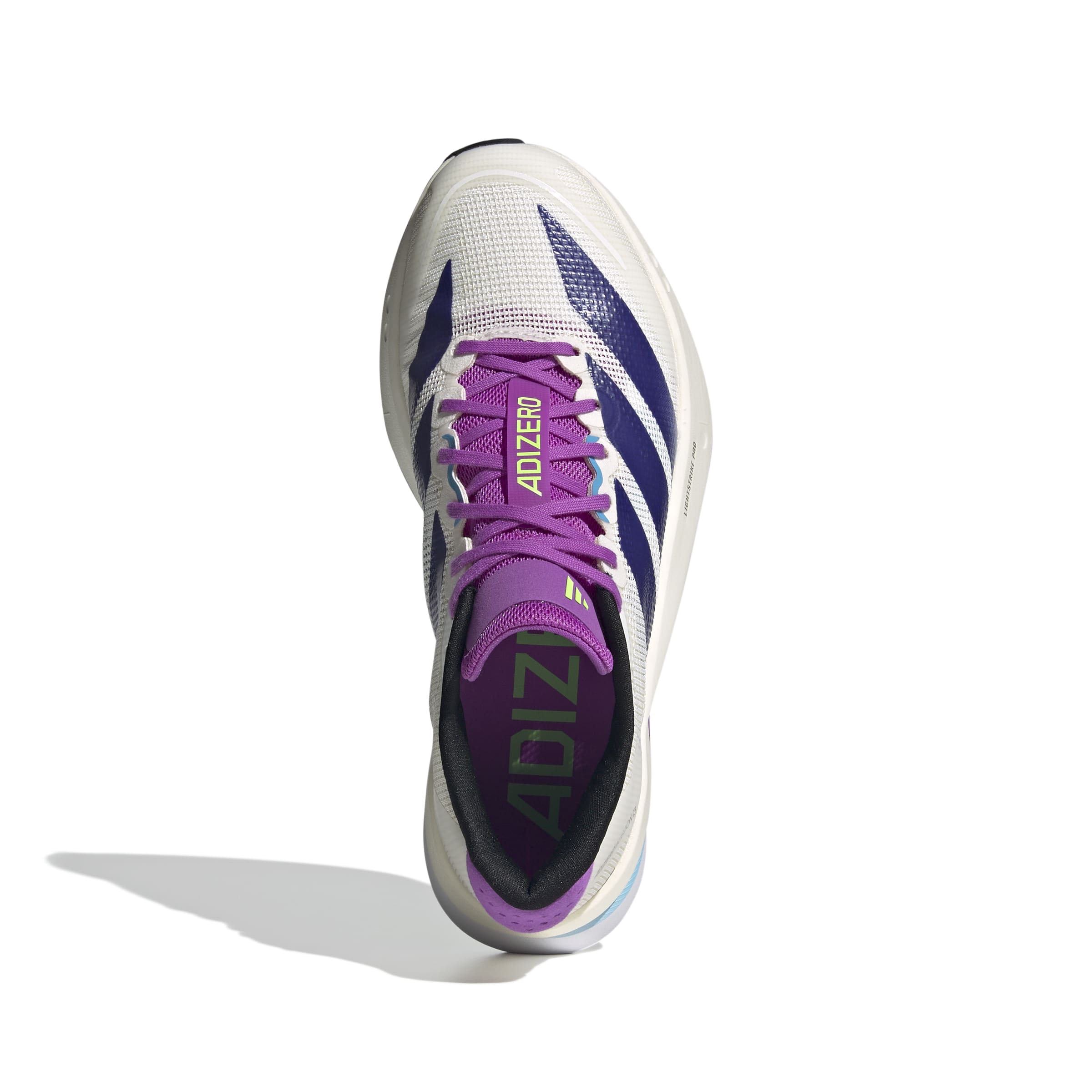 Adidas Adizero Boston 13 Chalk White/Purple - SportSA