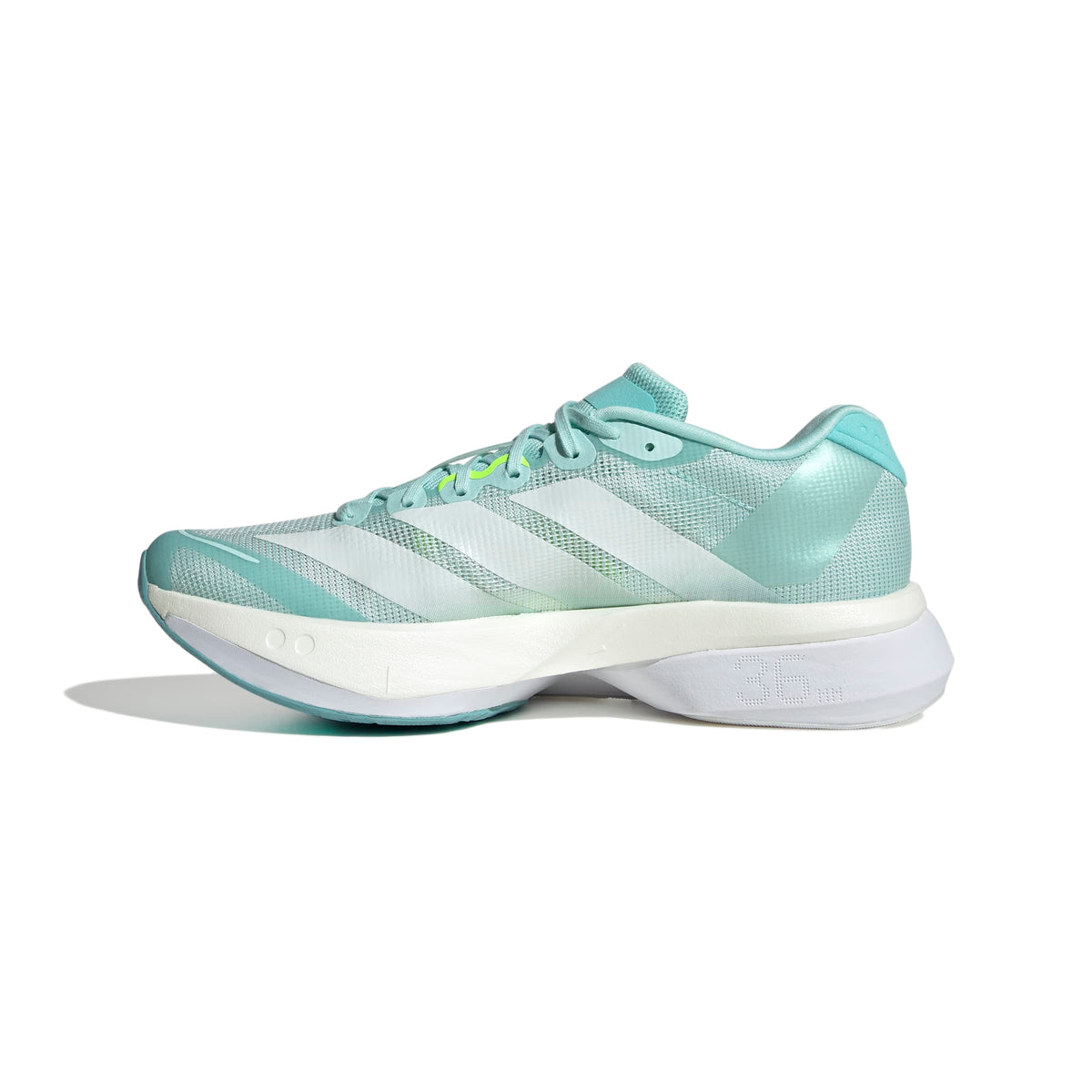 Adidas Adizero Boston 13 Semi Flash Aqua / Zero Metalic