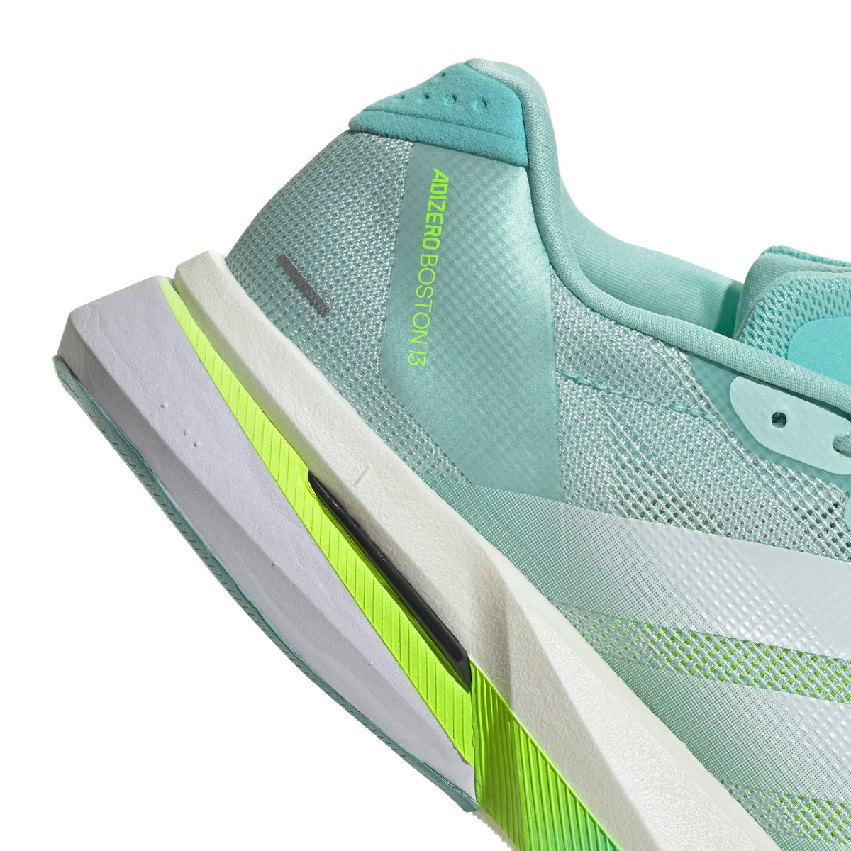 Adidas Adizero Boston 13 Semi Flash Aqua / Zero Metalic