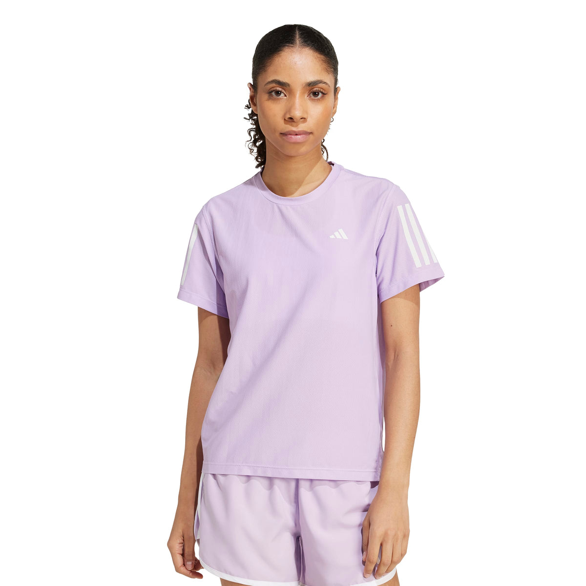 Adidas Own The Run Tee Powder Plum