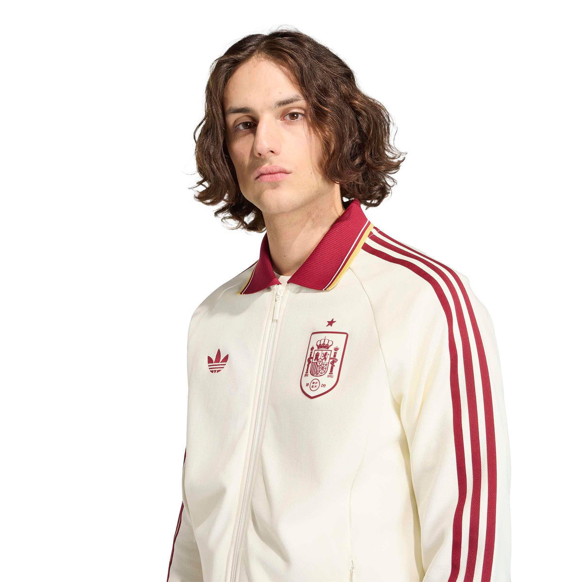 Adidas Spain Away Anthem Jacket Off White