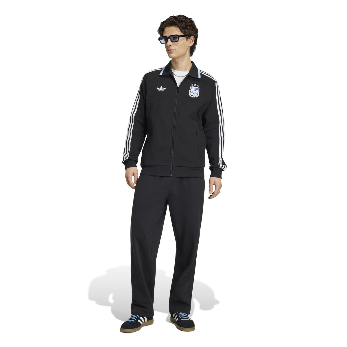 Adidas Argentina Away Anthem Jacket Black