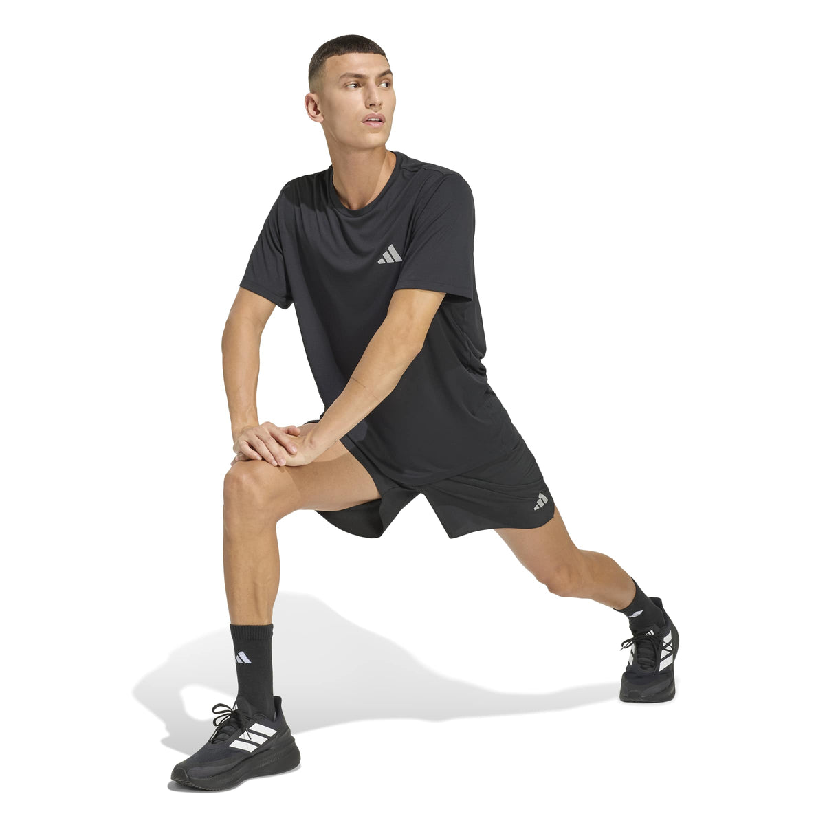 Adidas Run Essentials Shorts Black