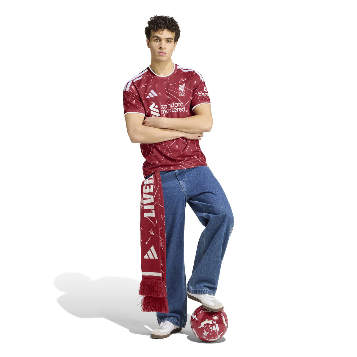 Adidas Liverpool FC 26/27 Home Jersey Active Maroon