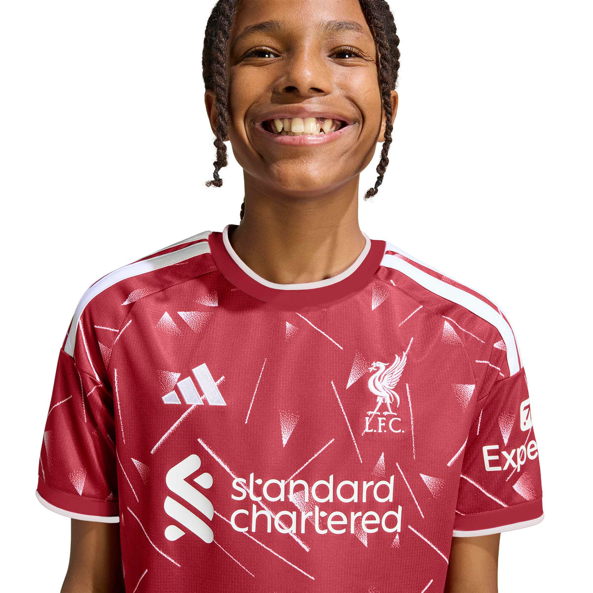 Adidas Liverpool FC 26/27 Home Jersey Kids Active Maroon