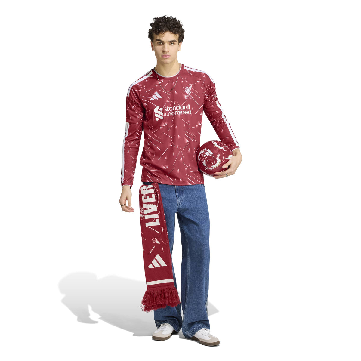 Adidas Liverpool FC 26/27 Home Jersey Long Sleeve