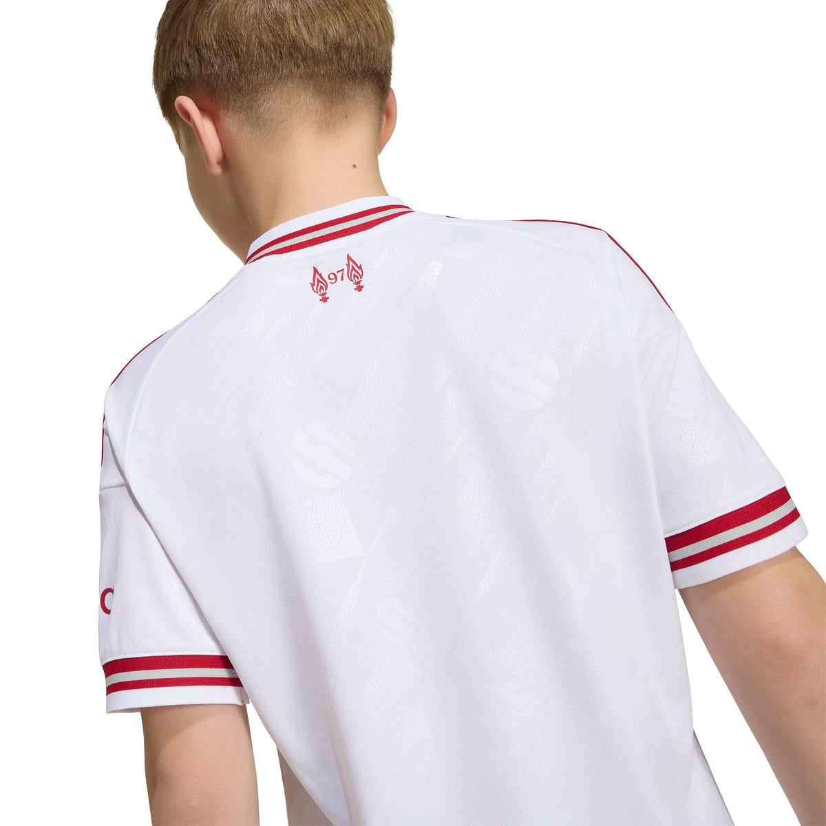 Adidas Liverpool FC 26/27 Away Jersey Kids White
