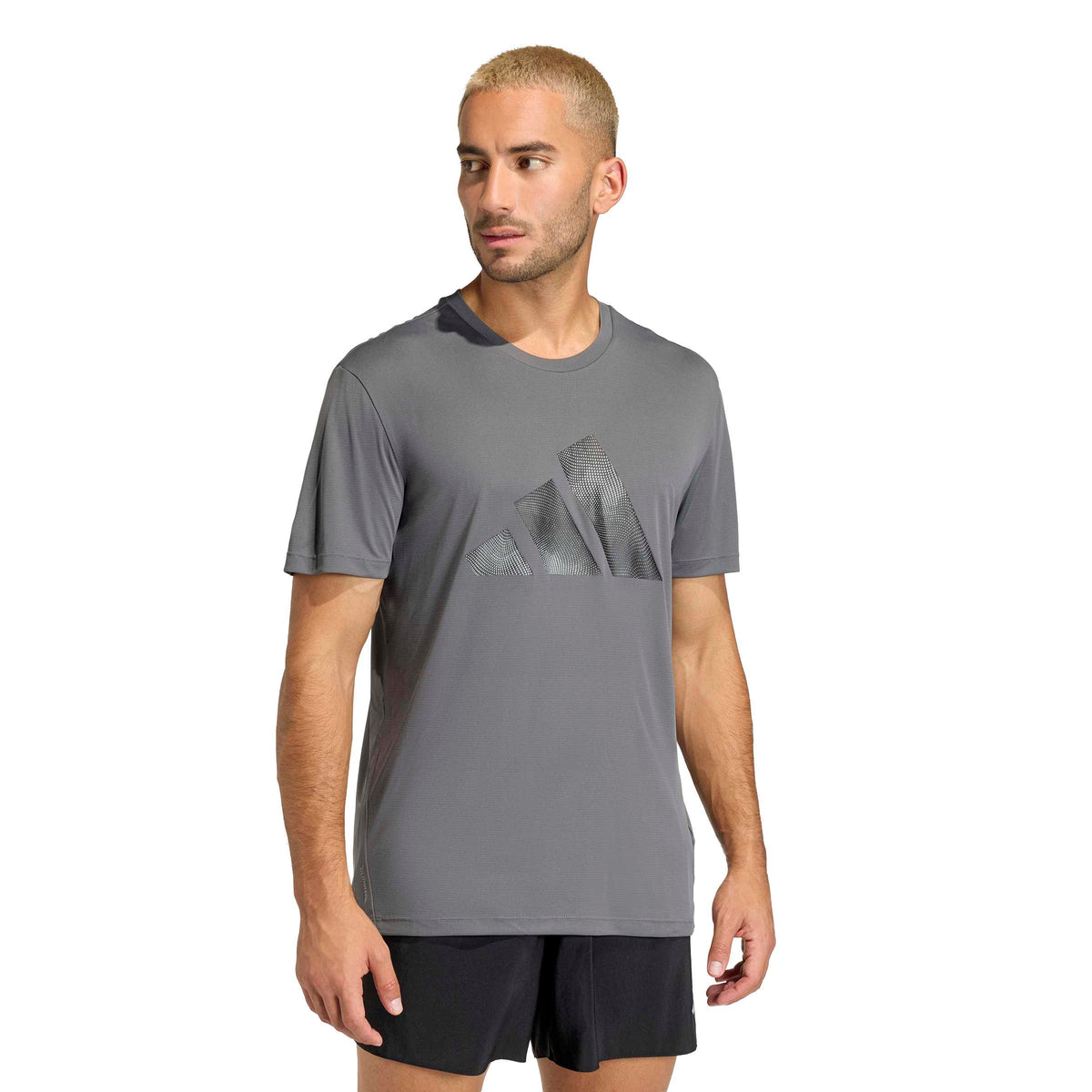 Adidas adi365 Running Essentials Brand Love T-shirt Grey Five