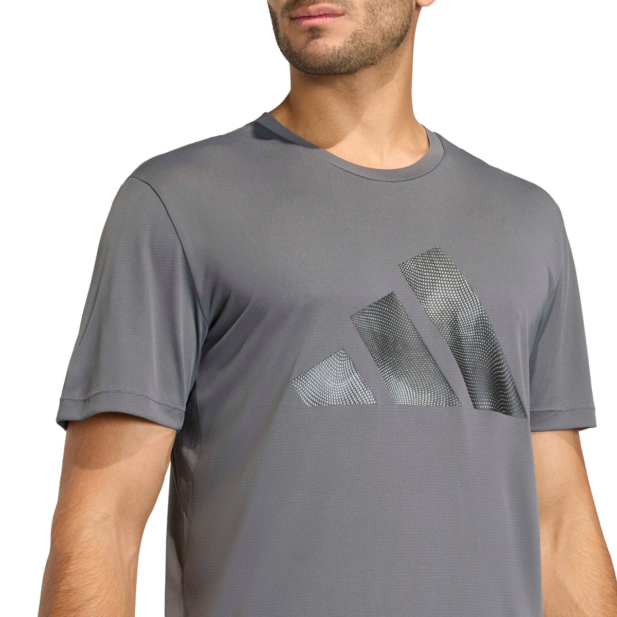 Adidas adi365 Running Essentials Brand Love T-shirt Grey Five