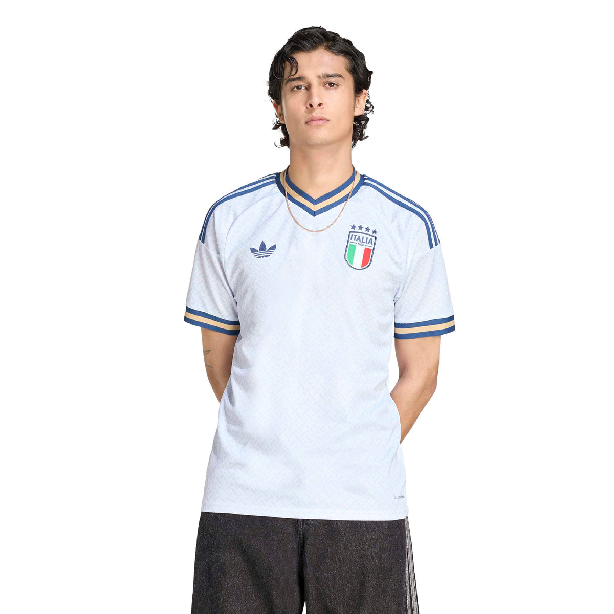 Adidas Italy 26 Away Jersey Aeroblue