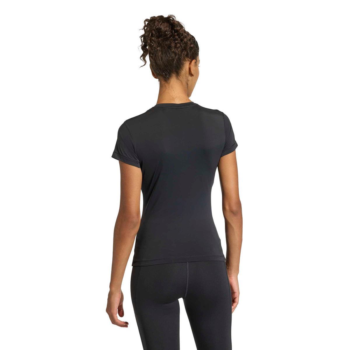 Adidas PrimeLift Essentials Workout Contour T-Shirt Black