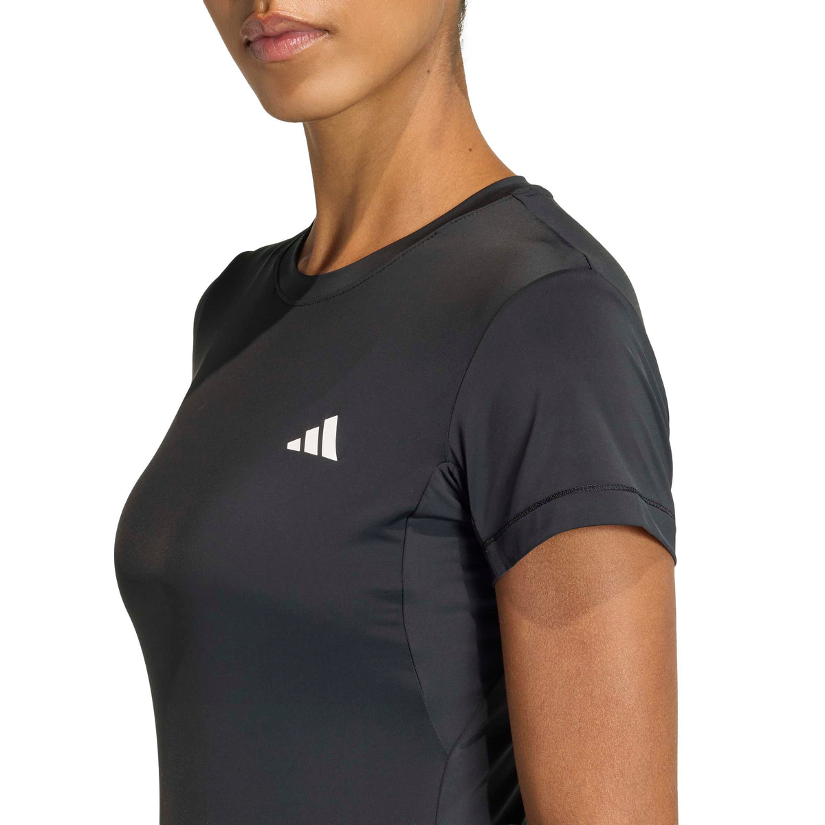 Adidas PrimeLift Essentials Workout Contour T-Shirt Black