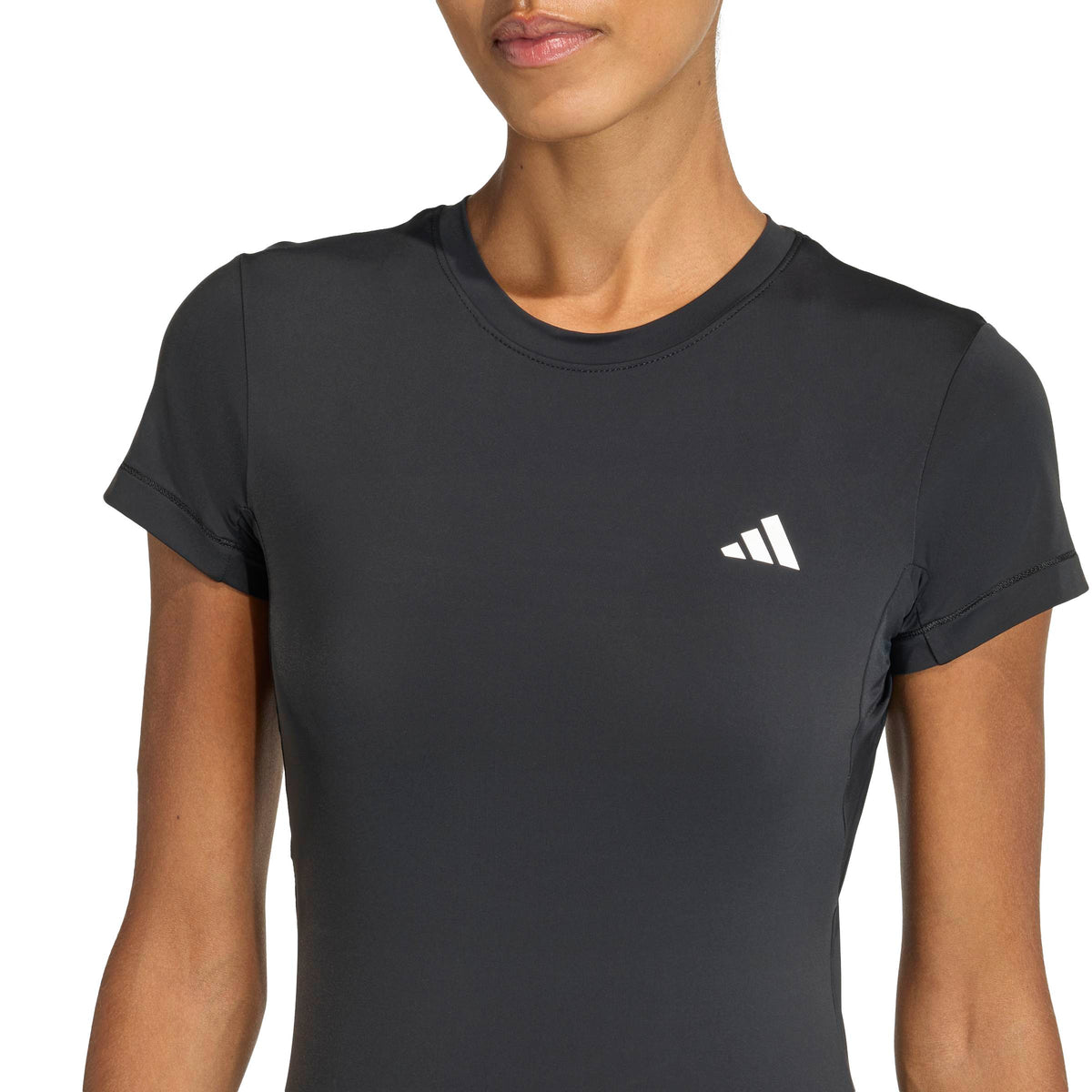 Adidas PrimeLift Essentials Workout Contour T-Shirt Black