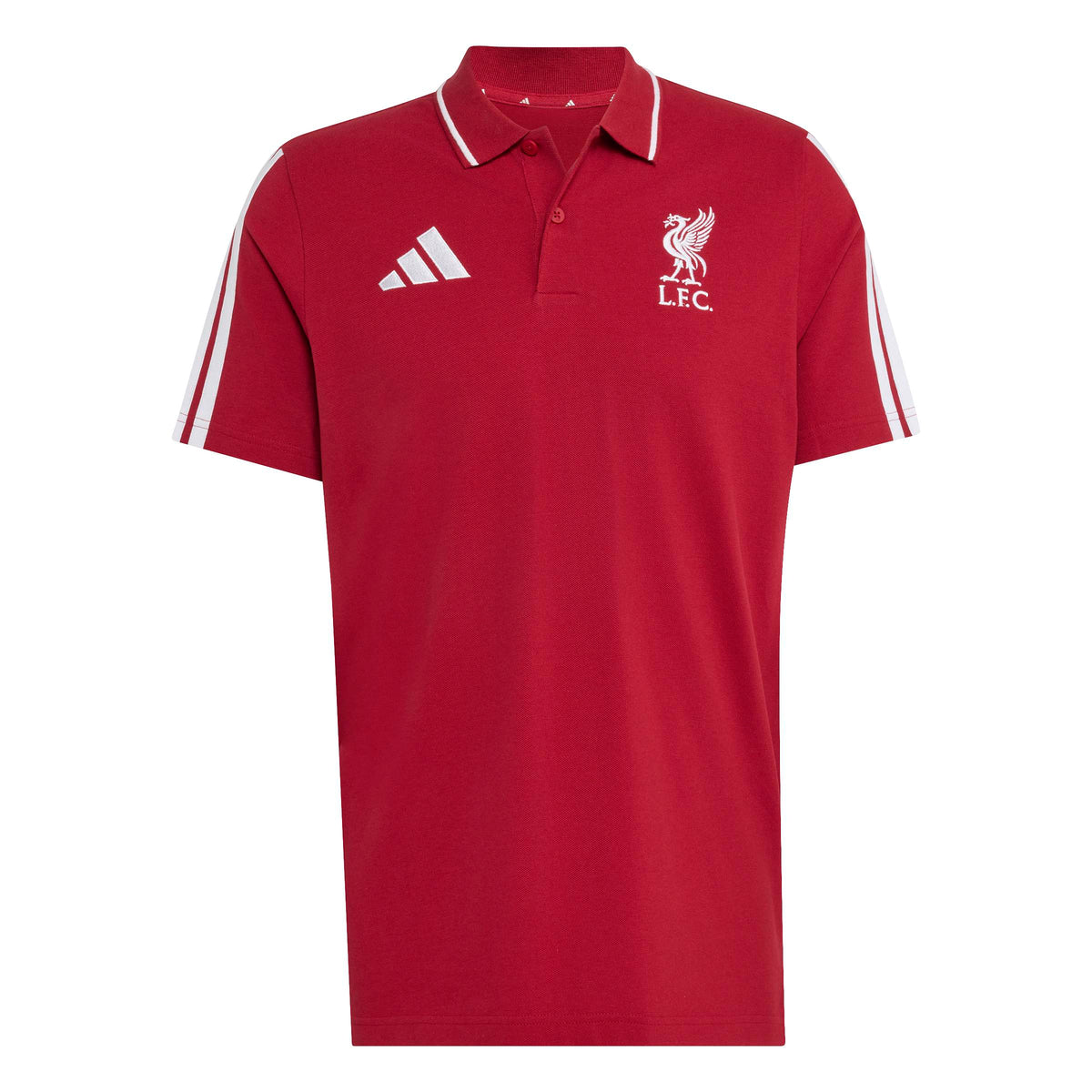 Adidas Liverpool FC DNA Polo Shirt Active Maroon