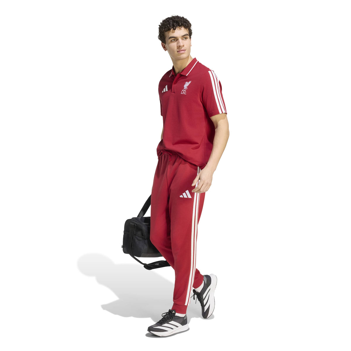 Adidas Liverpool FC DNA Polo Shirt Active Maroon