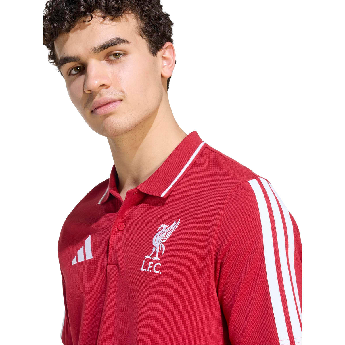 Adidas Liverpool FC DNA Polo Shirt Active Maroon