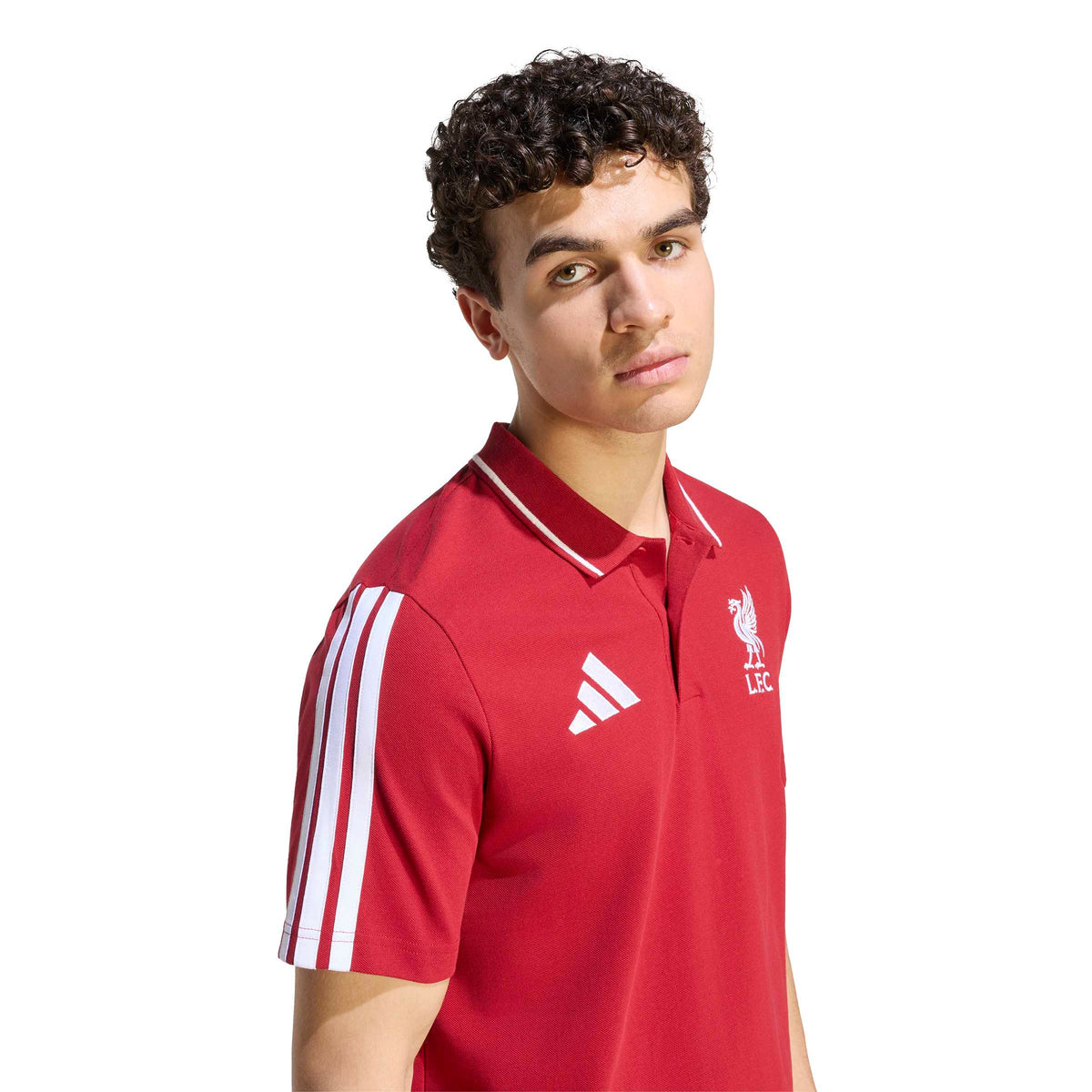 Adidas Liverpool FC DNA Polo Shirt Active Maroon