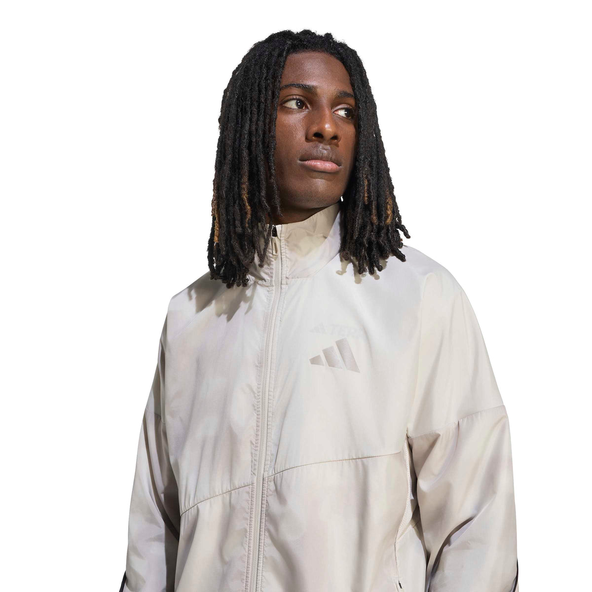 Adidas Terrex Multi Clima365 Printed Wind Jacket Beige