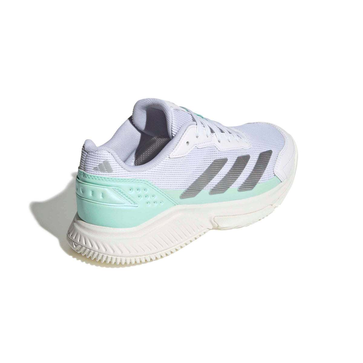 Adidas Courtquick Padel Shoes Cloud White / Silver Metallic
