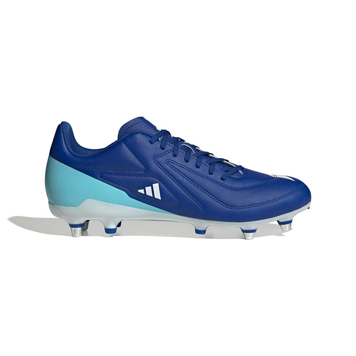 Adidas RS15 Soft Ground Rugby Boots Royal Blue / Cloud White